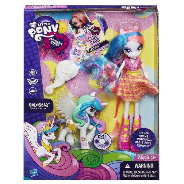 Equestria Girls Doll & Pony Set Celestia (Bild 1 av 3)