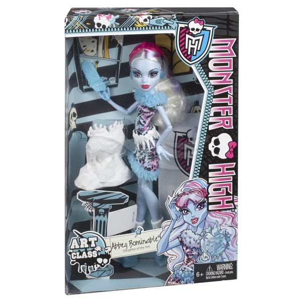 Monster High Art Class - Abbey Bominable (Bild 4 av 4)