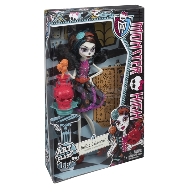 Monster High Art Class - Skelita Calaveras (Bild 4 av 4)
