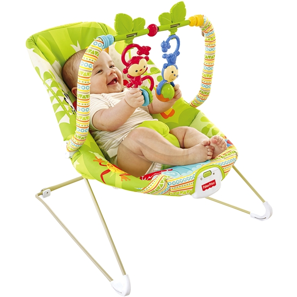 Fisher Price Rainforest Friends Bouncer (Bild 2 av 3)
