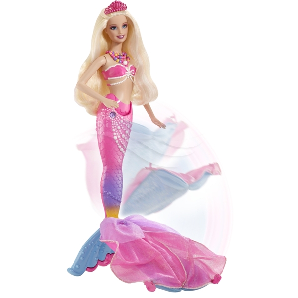 Barbie Pearl Princess 2-in-1 Mermaid Princess (Bild 2 av 6)