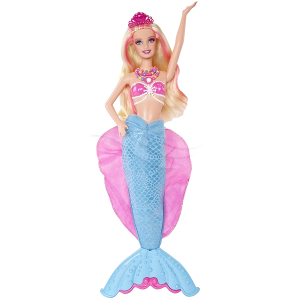 Barbie Pearl Princess 2-in-1 Mermaid Princess (Bild 3 av 6)