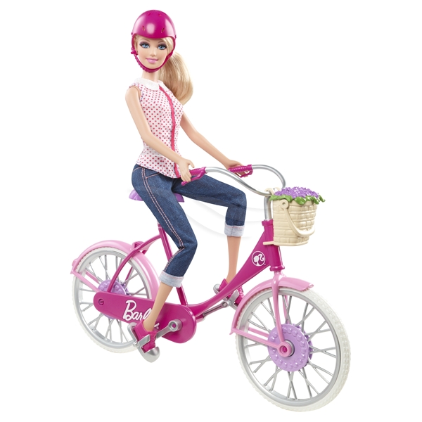 Barbie On The Go - Cykel (Bild 2 av 3)