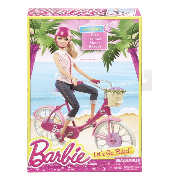 Barbie On The Go - Cykel (Bild 3 av 3)