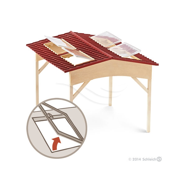 Schleich Stall med tillbehör (Bild 2 av 8)