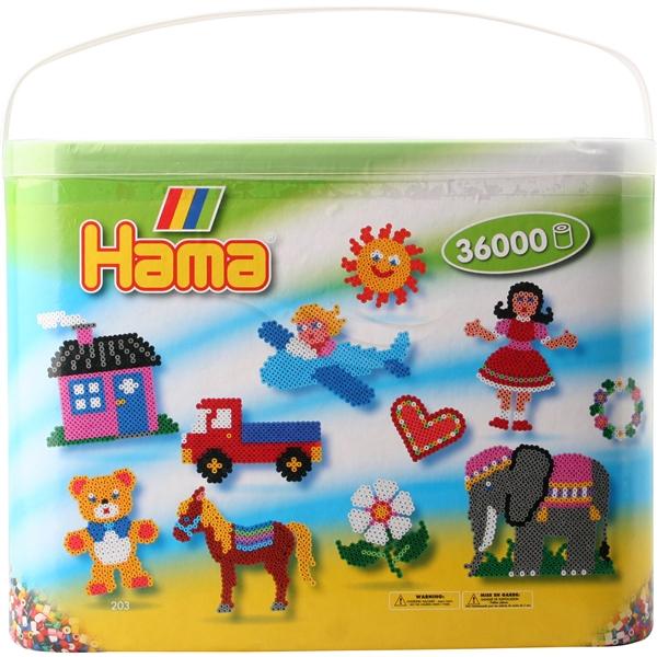 Hama Pärlor Hink 36.000 st