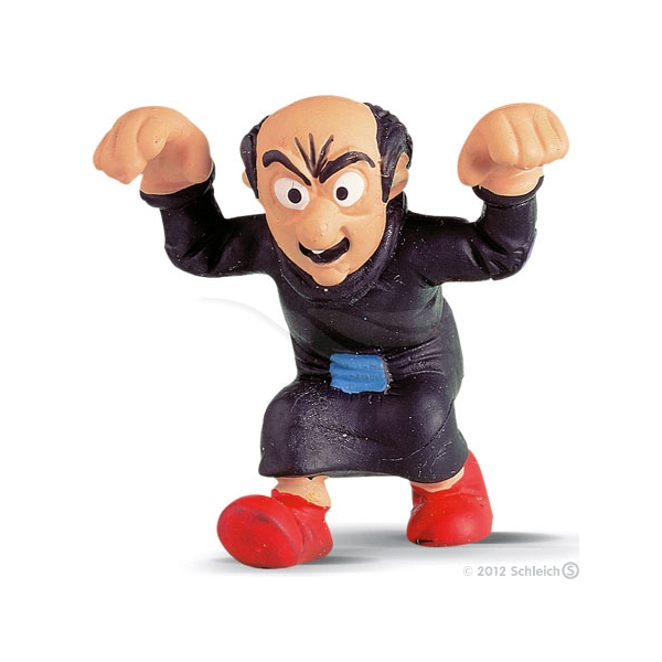 Schleich Smurf - 20418 Gargamel, Händerna Up