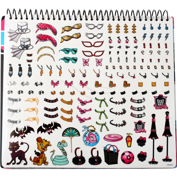 Monster High Monster Fashion Sketch Portfolio (Bild 2 av 3)