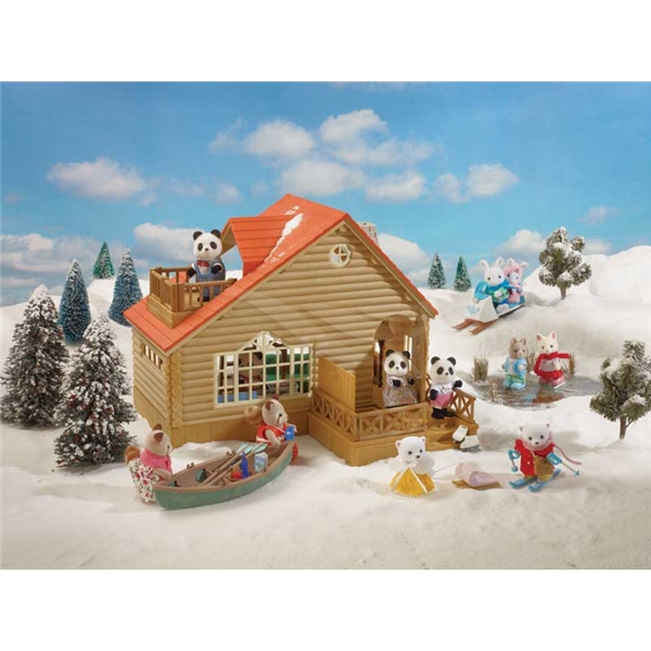 Sylvanian Families Log Cabin (Bild 1 av 4)