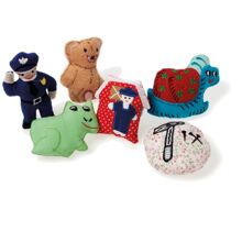 Figurer till Sångpåse 2 Polis mm.