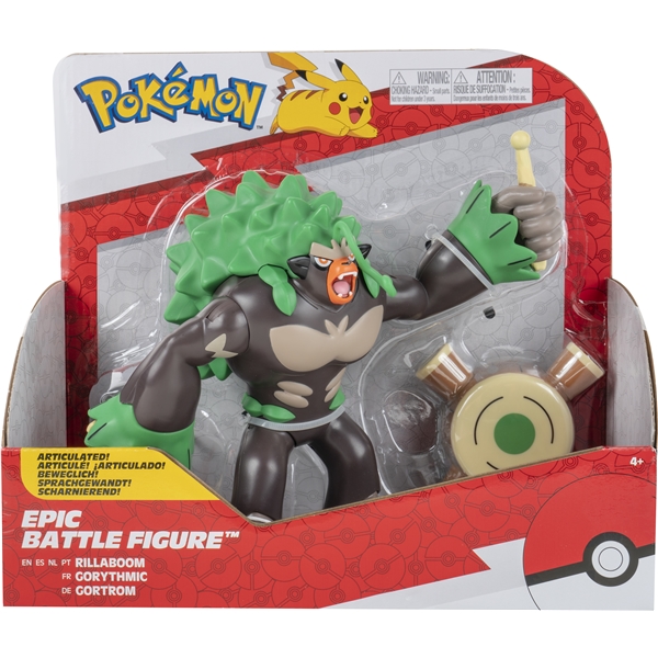 Pokémon Epic Figure Rillaboom (Bild 1 av 3)