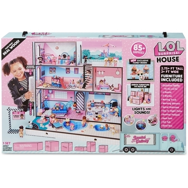 L.O.L Surprise House with New Family (Bild 1 av 3)