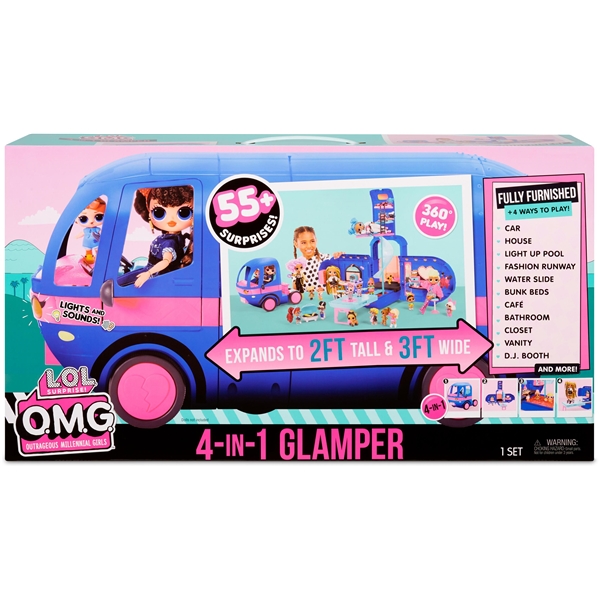 L.O.L. Surprise! 4-i-1 Glamper (Bild 7 av 7)