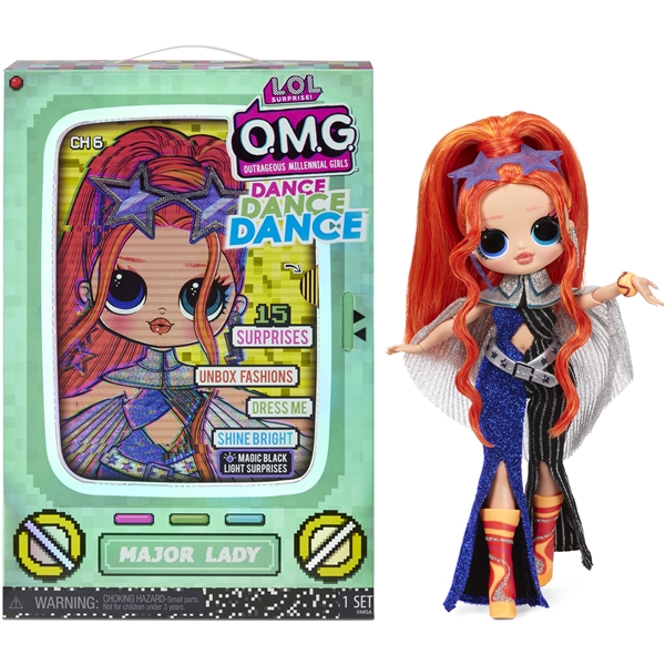 L.O.L. Surprise OMG Dance Doll - Major Lady (Bild 1 av 6)