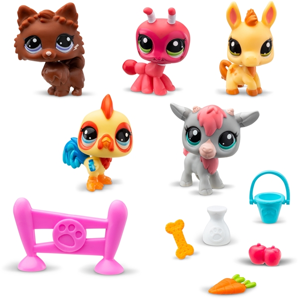 Littlest Pet Shop Farm Besties Collectors 5-p (Bild 2 av 4)