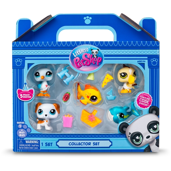 Littlest Pet Shop Beach Besties Collectors 5-p (Bild 1 av 4)