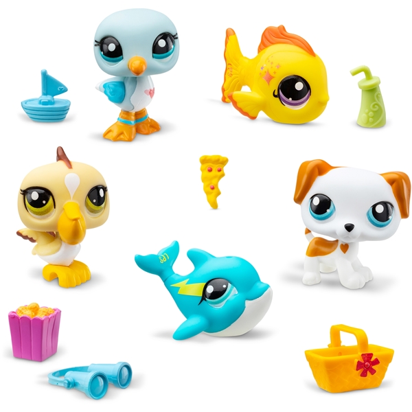 Littlest Pet Shop Beach Besties Collectors 5-p (Bild 2 av 4)