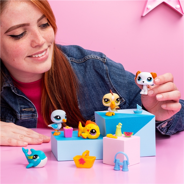 Littlest Pet Shop Beach Besties Collectors 5-p (Bild 4 av 4)