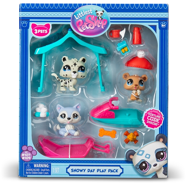 Littlest Pet Shop Snowy Day Playset (Bild 1 av 4)