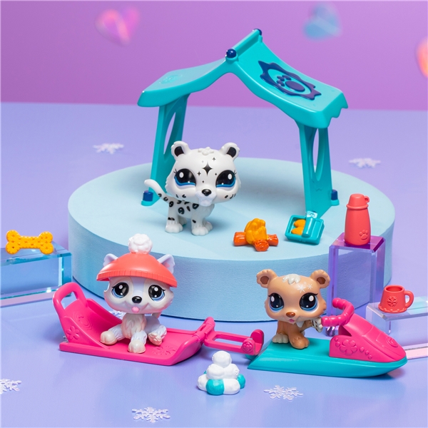 Littlest Pet Shop Snowy Day Playset (Bild 2 av 4)