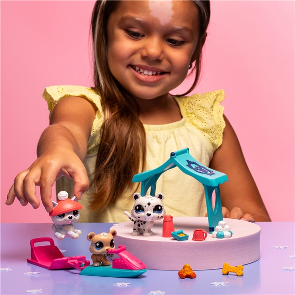 Littlest Pet Shop Snowy Day Playset (Bild 3 av 4)