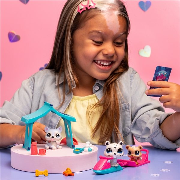 Littlest Pet Shop Snowy Day Playset (Bild 4 av 4)