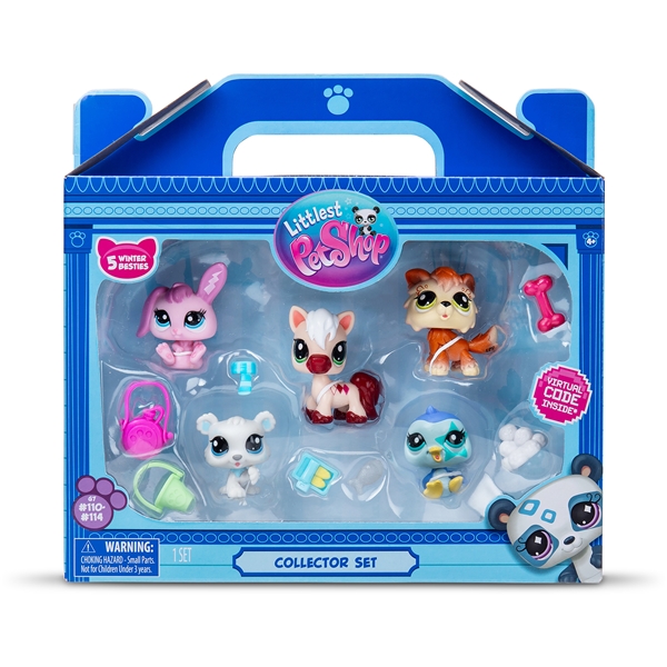 Littlest Pet Shop Winter Besties Collectors 5-p (Bild 1 av 4)