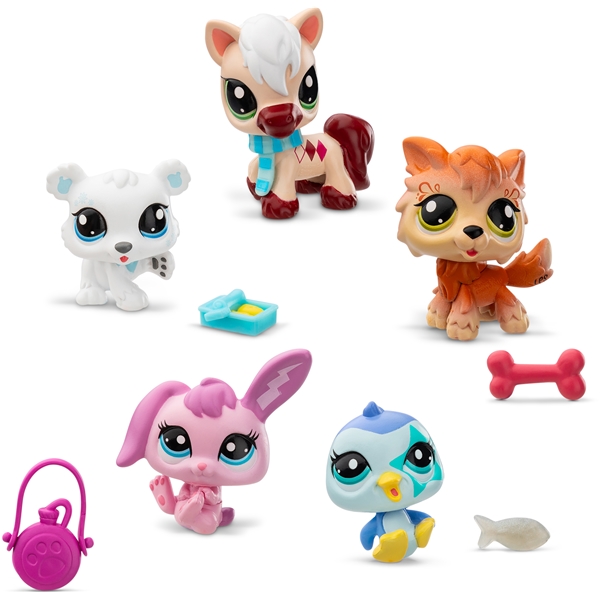 Littlest Pet Shop Winter Besties Collectors 5-p (Bild 2 av 4)