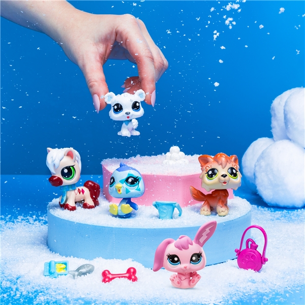 Littlest Pet Shop Winter Besties Collectors 5-p (Bild 4 av 4)