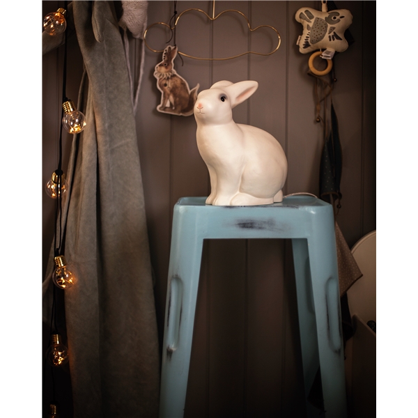 Lampa Klassisk Kanin Vit (Bild 2 av 4)