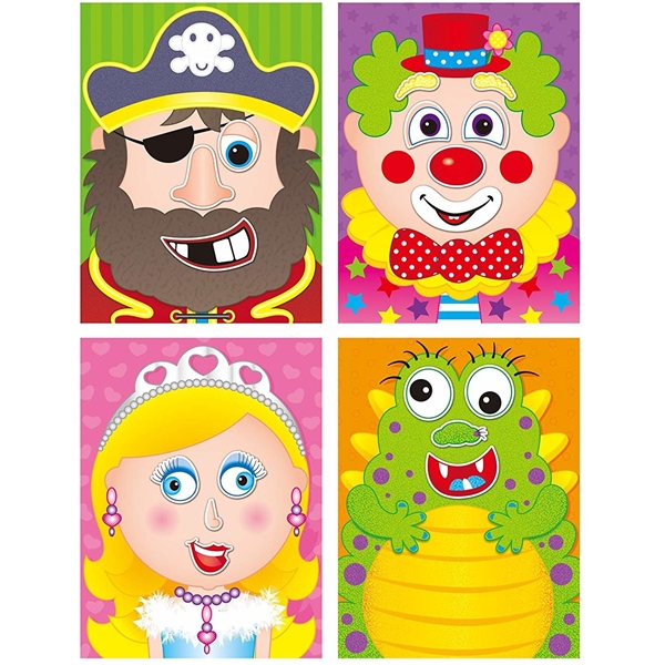 Funny Faces Sticker Puzzles (Bild 2 av 6)