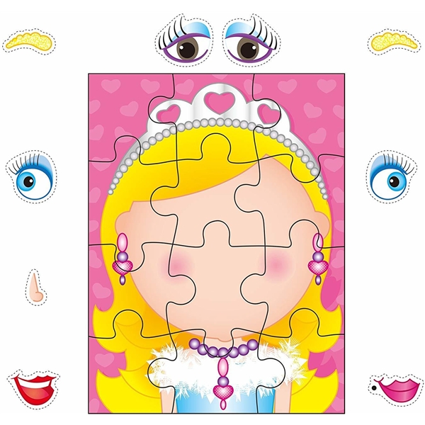 Funny Faces Sticker Puzzles (Bild 5 av 6)