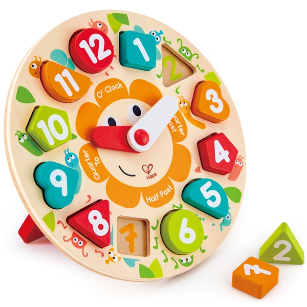 Hape Chunky Clock Puzzle (Bild 1 av 3)