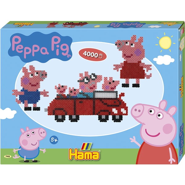 Hama Midi Presentbox Peppa Pig 4000 st