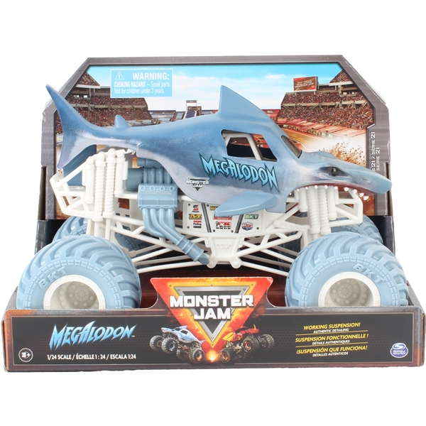 Monster Jam 1:24 Collector Trucks Megalodon (Bild 1 av 2)