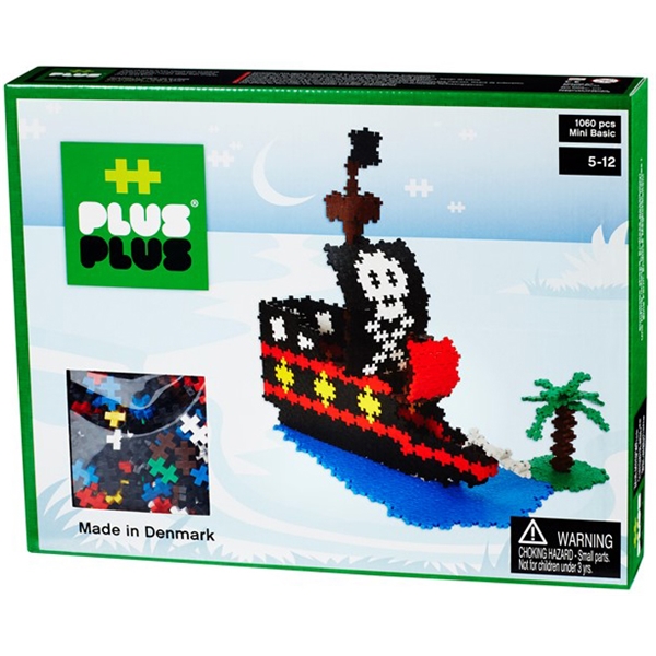 Plus Plus MINI Basic 1060 pcs Pirate Ship