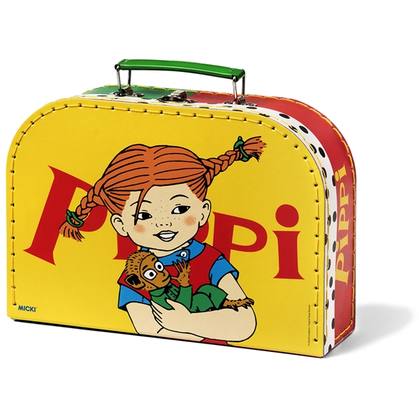 Pippi Resväska Gul, 25 cm (Bild 1 av 2)