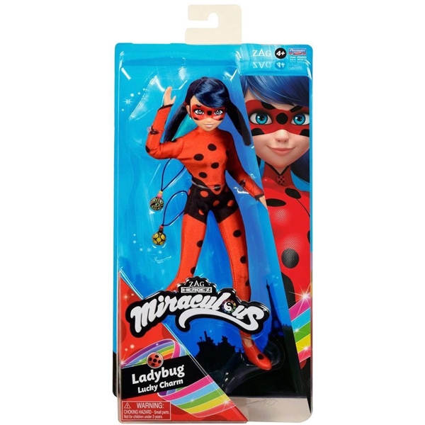 Miraculous Core Fashion Doll Ladybug Lucky Charm (Bild 1 av 3)