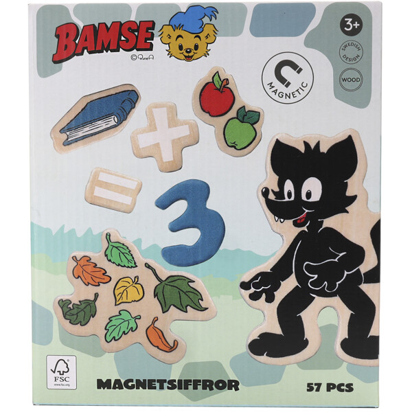 Bamse Magnetsiffror & Figurer (Bild 3 av 3)