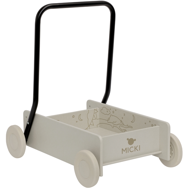 Micki Lära Gå Vagn Beige (Bild 1 av 7)