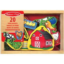 Wooden Magnets Farm
