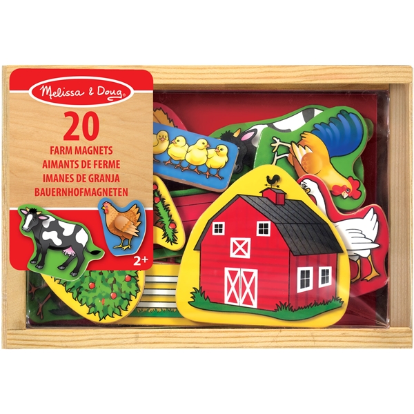 Wooden Magnets Farm (Bild 1 av 3)