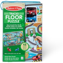 Floor Puzzle & Play Set Race Track