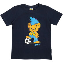 104 cl - Bamse T-Shirt Fotbollspelare Mblå