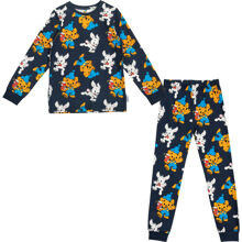 98-104 cl - Bamse Pyjamas Duo Mblå