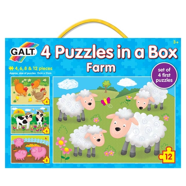 4 Puzzles in a Box - Farm (Bild 1 av 2)