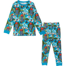 Gård Pyjamas Blå 122-128 cl