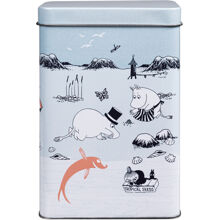 Mumin Strandtur Kaffeburk Blå