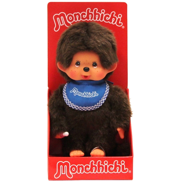 Monchhichi Pojke Blå Haklapp (Bild 2 av 2)