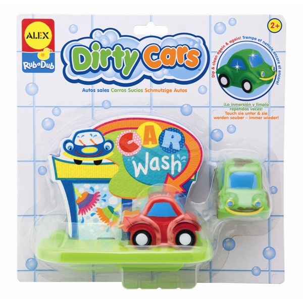 Rub a Dub - Badleksaker Dirty Cars (Bild 1 av 3)